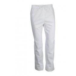 Pantalon P/C blanc...