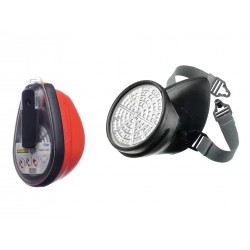 Demi masque d'évacuation...